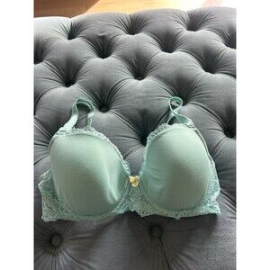 Victoria Secret Dream Angels Lined Demi Lace Bra 32DD